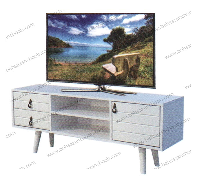 میز تلویزیون چوبی کد 136