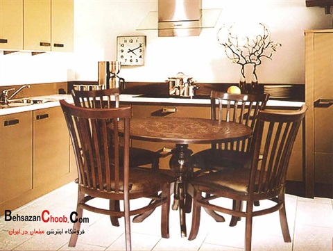 میز ناهارخوری چوبی چهار نفره 204