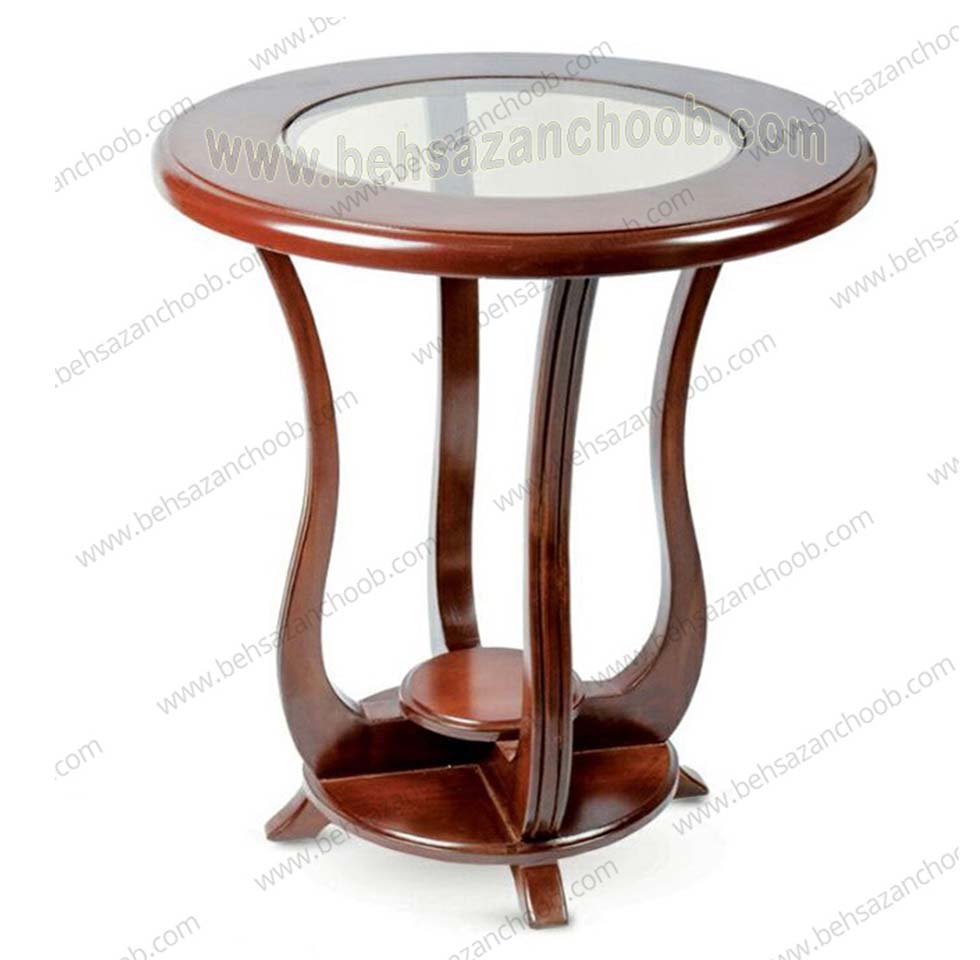 میز تلفن چوبی لاله کد 351