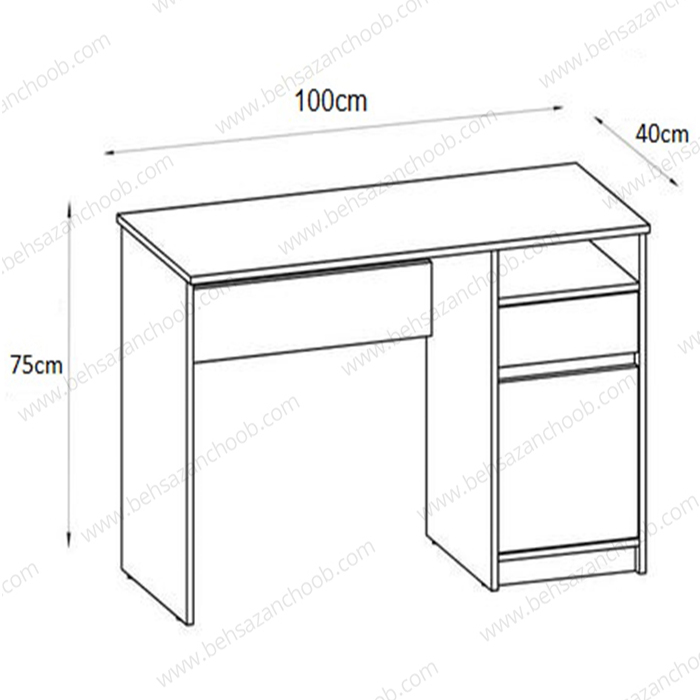 میز تحریر T002