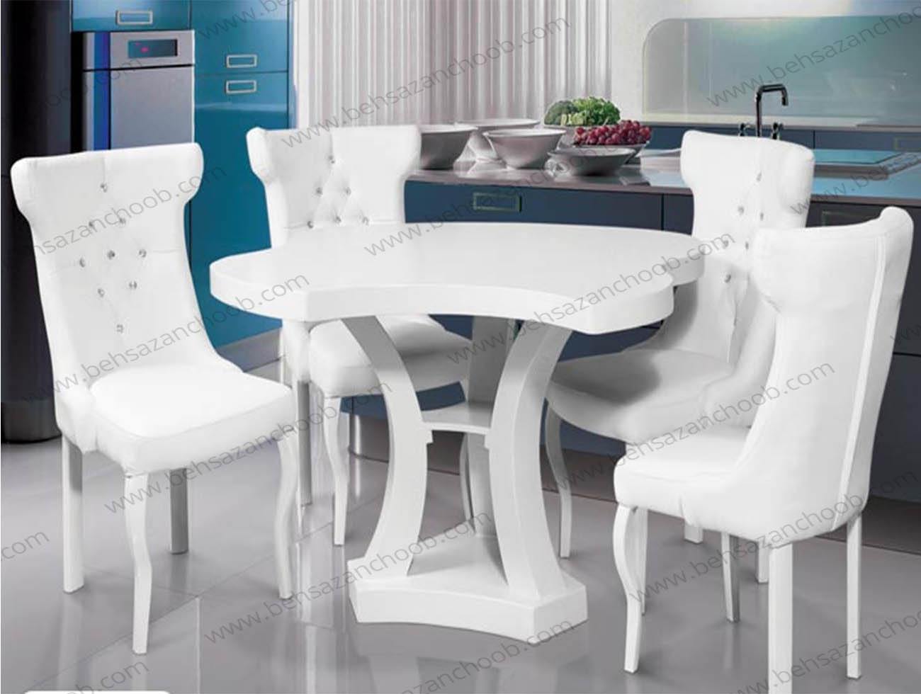 میز ناهارخوری چوبی چهار نفره 52B