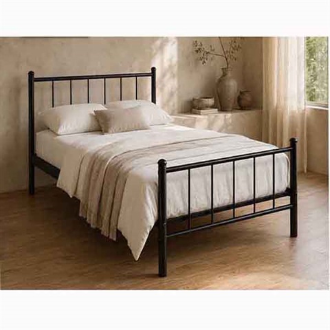 تخت یک نفره فلزی T159