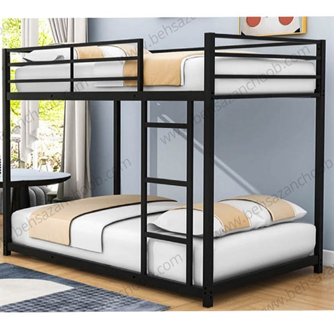 تخت دو طبقه فلزی S2200
