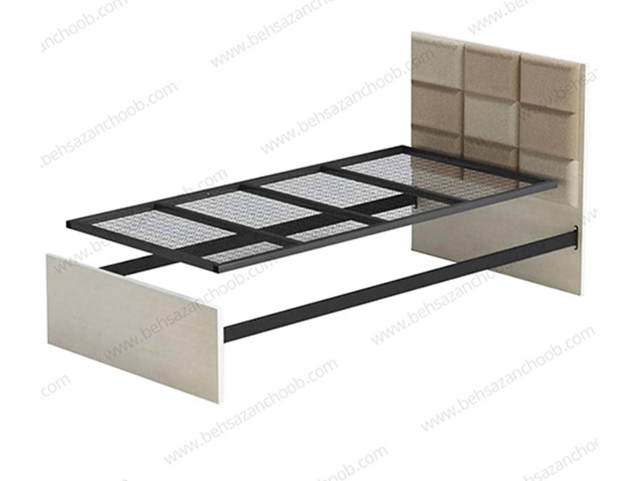 کفی تخت فنسی تک نفره base2