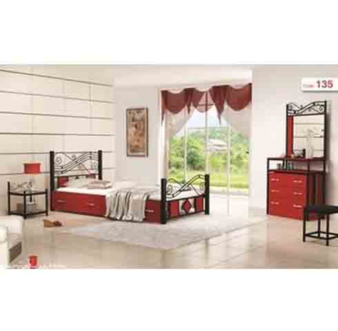 تخت تک نفره فلزی شکوفه T 690