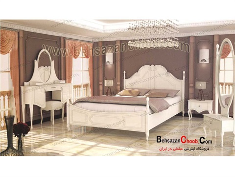 سرویس خواب چوبی ویکتوریا S 613