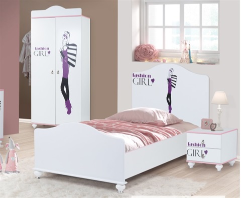 تخت چوبی نوجوان گرل T704