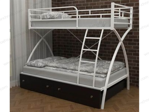 تخت دو طبقه فلزی مدل S1300