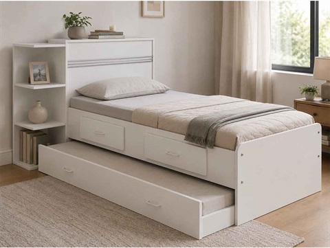 تخت تک نفره باکسدار لیندا T725