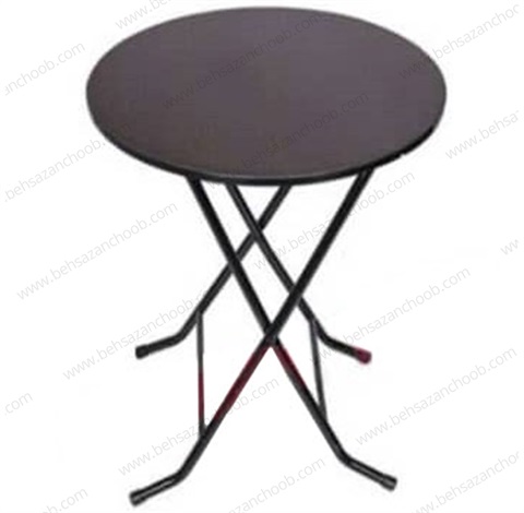 میز خاطره چوبی تاشو گرد 913