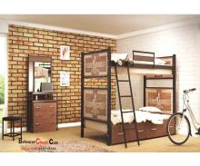 تخت دو طبقه فلزی اهورا  D 112