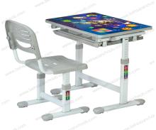 میز تحریر کودک صفحه تاشو فضانورد طوسی N920