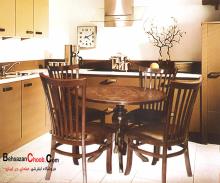 میز ناهارخوری چوبی چهار نفره 204
