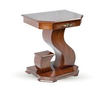 میز تلفن چوبی شکل S کد 353