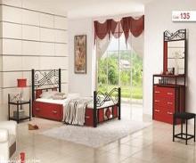 تخت تک نفره فلزی شکوفه T 690