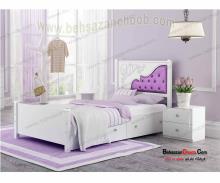 تخت تک نفره چوبی وکیومی T 2028