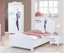 تخت چوبی نوجوان گرل T704