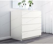 دراور چوبی چهار کشو D330