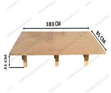  کفی تخت نئوپانی پایه چوبی base15