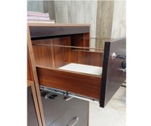 فایل چوبی دو کشو دو رنگ FA702